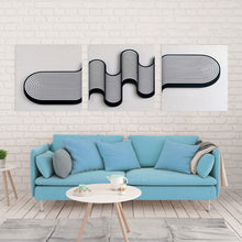 Lade das Bild in den Galerie-Viewer, Quadrat-Stil Ganzes Bild 3 Panel hängende Poster / Leinwandbild 3-teilig / Leinwand Malerei Wandbilder mit Foto selbst gestalten und bedrucken