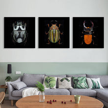 Lade das Bild in den Galerie-Viewer, Multi-Image-Design Druck Quadrat-Stil 3 Panel hängende Poster / Leinwandbild 3-teilig / Leinwand Malerei mit Foto selbst gestalten und bedrucken