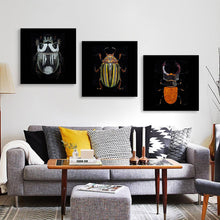 Lade das Bild in den Galerie-Viewer, Multi-Image-Design Druck Quadrat-Stil 3 Panel hängende Poster / Leinwandbild 3-teilig / Leinwand Malerei mit Foto selbst gestalten und bedrucken