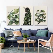 Lade das Bild in den Galerie-Viewer, Multi-Image-Design Druck Vertikale-Version 2:3 hängende Poster 3 Panel / Wandbilder 3-teilig / Leinwandbild Malerei mit Foto selbst gestalten und bedrucken