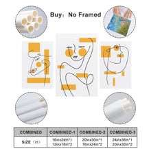 Lade das Bild in den Galerie-Viewer, 3 Panel hängende Poster in Vertikale Kombination / Leinwandbild Malerei 3 Panel / 3-teilig Wandbilder mit Foto selbst gestalten und bedrucken