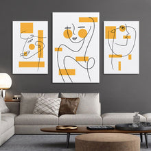 Lade das Bild in den Galerie-Viewer, 3 Panel hängende Poster in Vertikale Kombination / Leinwandbild Malerei 3 Panel / 3-teilig Wandbilder mit Foto selbst gestalten und bedrucken