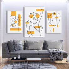 Lade das Bild in den Galerie-Viewer, 3 Panel hängende Poster in Vertikale Kombination / Leinwandbild Malerei 3 Panel / 3-teilig Wandbilder mit Foto selbst gestalten und bedrucken