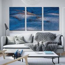 Lade das Bild in den Galerie-Viewer, 3 Panel hängende Poster vertikal 2:3 / Leinwandbild 3-teilig / Wandbilder Leinwand Malerei 3 Panel mit Foto selbst gestalten und bedrucken