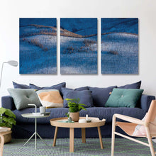 Lade das Bild in den Galerie-Viewer, 3 Panel hängende Poster vertikal 2:3 / Leinwandbild 3-teilig / Wandbilder Leinwand Malerei 3 Panel mit Foto selbst gestalten und bedrucken