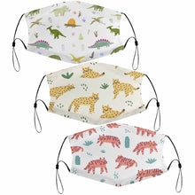 Lade das Bild in den Galerie-Viewer, 3 Stück / Packung Jugendmasken Kindermasken 17*13cm Waschbar selbst gestalten und bedrucken