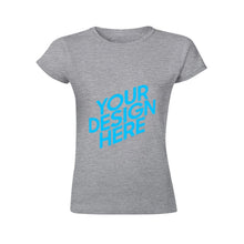 Lade das Bild in den Galerie-Viewer, Yama Einseitiger Druck Kurzarm-T-Shirts TSHIRT für Frauen selbst gestalten und bedrucken