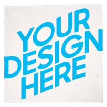 Lade das Bild in den Galerie-Viewer, Seidenschal Halsschal Halstuch Kopftuch mit Foto Text selbst gestalten und bedrucken