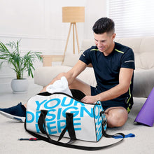 Lade das Bild in den Galerie-Viewer, Reisehandtasche Sporttasche Damen / Herren mit Foto Muster Text selbst gestalten und bedrucken