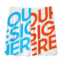 Lade das Bild in den Galerie-Viewer, Multi-Image-Design Herren Männer Schlafhose Kurz Pyjamashorts Mix & Relax LM012 mit Foto Design Motiv Text selbst gestalten und bedrucken