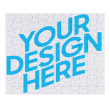 Lade das Bild in den Galerie-Viewer, Foto Puzzle Holz Spielzeug mit flachem Box - horizontale Version - selbst gestalten und bedrucken