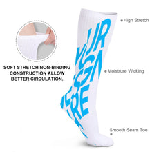 Lade das Bild in den Galerie-Viewer, Atmungsaktive Strümpfe Socken Damen / Herren selbst gestalten und bedrucken