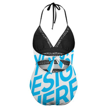 Lade das Bild in den Galerie-Viewer, Einzelbilddruck Damen / Frauen Sexy Große Größe Badeanzug mit Shaping-Effekt YS20001 mit Fotos Muster Text Logo selbst gestalten und bedrucken