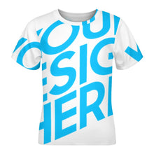 Lade das Bild in den Galerie-Viewer, Einzelbilddruck 2022 Fußball WM Fußballtrikot Jersey TShirt ET Kids Volldruck für Kinder mit Fotos Muster Text Logo selbst gestalten und bedrucken