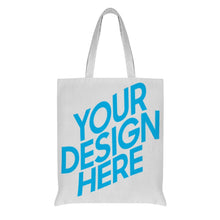 Lade das Bild in den Galerie-Viewer, Beidseitiger Druck 38*42cm Baumwolle und Leinen Tote Tasche Jutebeutel Stoffbeutel Einkaufstasche selbst gestalten und bedrucken