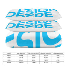 Lade das Bild in den Galerie-Viewer, 3-teiliges Bettwäsche Set (1 Bettbezug + 2 Kissenbezüge) selbst gestalten und bedrucken