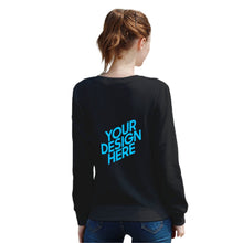 Lade das Bild in den Galerie-Viewer, Sweatshirts Pullover Damen/Frauen Rückdruck selbst gestalten und bedrucken