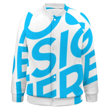 Lade das Bild in den Galerie-Viewer, Baseball Uniform mit vollem Druck / Baseball Mantel Jacke für Herren mit Foto selbst gestalten und bedrucken