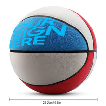 Lade das Bild in den Galerie-Viewer, Basketball mit Foto Muster Text selbst gestalten und bedrucken