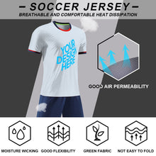 Lade das Bild in den Galerie-Viewer, Damen / Herren Fußballtrikot Fan Trikot mit Foto oder Text selbst gestalten und bedrucken