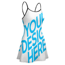 Lade das Bild in den Galerie-Viewer, Sportliches, lässiges Sommerkleid Sport-Casual-Kleid NZ049 mit Foto Text selbst gestalten und bedrucken