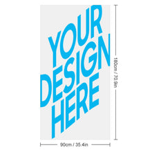 Lade das Bild in den Galerie-Viewer, Seidenartige Schal Halsschal Seidenschal 35"×70" 58"×70" selbst gestalten und bedrucken