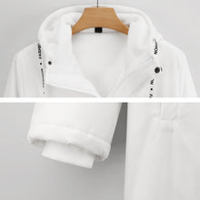 Lade das Bild in den Galerie-Viewer, Multi-Image-Druck Männer / Herren Trenchcoat Wintermantel lang mit Samt A677 mit Foto Text Muster selbst gestalten und bedrucken