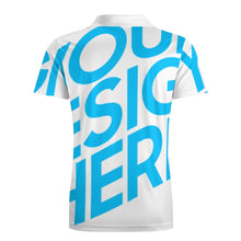 Lade das Bild in den Galerie-Viewer, Einzelbilddruck Polo Shirt TSHIRT HT Männer / Herren mit Fotos Muster Text Logo selbst gestalten und bedrucken
