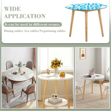 Lade das Bild in den Galerie-Viewer, Runde Tischdecke Wachstuch Abwaschbar 100cm 110cm 120cm 130cm mit Foto Design Motiv Text selbst gestalten und bedrucken