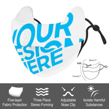 Lade das Bild in den Galerie-Viewer, Atmungsaktive Maske zum Augenschutz KZ04 ohne Filter Handwaschbar selbst gestalten & bedrucken