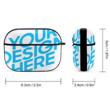 Lade das Bild in den Galerie-Viewer, Voll Druck Apple AirPods Pro Kopfhörer Hülle Schutzhülle Case Cover mit Fotos Muster Text Logo selbst gestalten und bedrucken