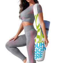 Lade das Bild in den Galerie-Viewer, Multi-Image-Design Aufbewahrungstasche für Yogamatten mit Foto Design Motiv Text selbst gestalten und bedrucken