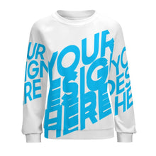 Lade das Bild in den Galerie-Viewer, Einzelbilddruck Raglan Shirt Rund-Ausschnitt Sweatershirt Langarmshirt RH Damen / Frauen mit Fotos Muster Text Logo selbst gestalten und bedrucken