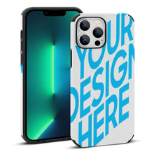 Lade das Bild in den Galerie-Viewer, iPhone 13 Mini Pro Max CarbonCase Handyhülle aus echter Karbon- und Aramidfaser mit Fotos Muster Text Logo selbst gestalten und bedrucken