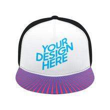 Lade das Bild in den Galerie-Viewer, Herren & Damen Snapback Cap Plain Gummi Baseballkappe mit einer Vielzahl von Farben selbst gestalten und bedrucken