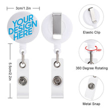 Lade das Bild in den Galerie-Viewer, Abzeichen Clip mit Foto selbst gestalten und bedrucken