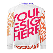Lade das Bild in den Galerie-Viewer, Multi-Image-Design Herren / Männer Sweatshirt Pullover A27H mit Foto Design Motiv Text selbst gestalten und bedrucken