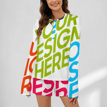 Lade das Bild in den Galerie-Viewer, Multi-Image-Design Damen / Frauen Pyjama Schlafanzug (2 tlg.) 203 mit Foto Design Motiv Text selbst gestalten und bedrucken