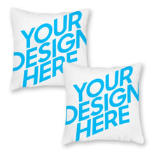 Lade das Bild in den Galerie-Viewer, Segeltuch Kissenhülle Kissenbezüge Set 40x40 45x45 einseitiger Druck 2 Stück/Packung selbst gestalten und bedrucken
