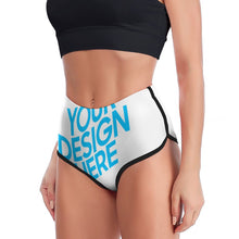 Lade das Bild in den Galerie-Viewer, Hot Sexy Yoga Short Hose Kurze Sporthose Damen / Frauen XG002 selbst gestalten und bedrucken