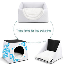 Lade das Bild in den Galerie-Viewer, Kapsel Haustier Waterloo Katzenhundekorb Indoor mit Foto selbst gestalten und bedrucken