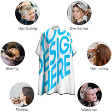 Lade das Bild in den Galerie-Viewer, Friseurschürze Friseurumhang für Kinder mit Fotos Muster Text Name selbst gestalten und bedrucken