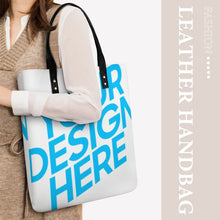 Lade das Bild in den Galerie-Viewer, Damen Leder Handtasche Shopper mit Foto Design Motiv Text selbst gestalten und bedrucken