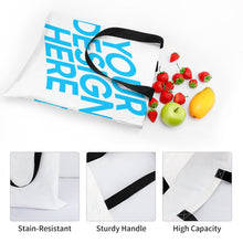Lade das Bild in den Galerie-Viewer, DuPont Papierhandtasche 37,5 * 41,5cm mit Fotos Muster Text Logo selbst gestalten und bedrucken