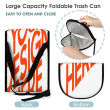 Lade das Bild in den Galerie-Viewer, Auto Kosmetikeimer Mülleimer mit Fotos Muster Text Logo selbst gestalten und bedrucken