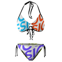 Lade das Bild in den Galerie-Viewer, Große Größen Multi-Image-Druck Damen / Frauen Triangle Push-Up Bikinis Set Bademode BK2059 mit Fotos Muster Text Logo selbst gestalten und bedrucken