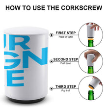 Lade das Bild in den Galerie-Viewer, Flaschenöffner Glasöffner Drücken-Typ mit Foto Text Logo selbst gestalten und bedrucken