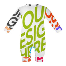 Lade das Bild in den Galerie-Viewer, Multi-Image-Design Langarmbody Baby Bodysuit Langarm QLR mit Foto Design Motiv Text selbst gestalten und bedrucken