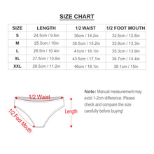 Lade das Bild in den Galerie-Viewer, Einzelbilddruck Tanga Badehose Slip NZ207 Damen mit Foto Text selbst gestalten und bedrucken