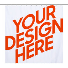 Lade das Bild in den Galerie-Viewer, Wasserdichtes Badvorhang Duschvorhang 36x72Inch (90x180cm) 72x72Inch (180x180cm) selbst gestalten und bedrucken